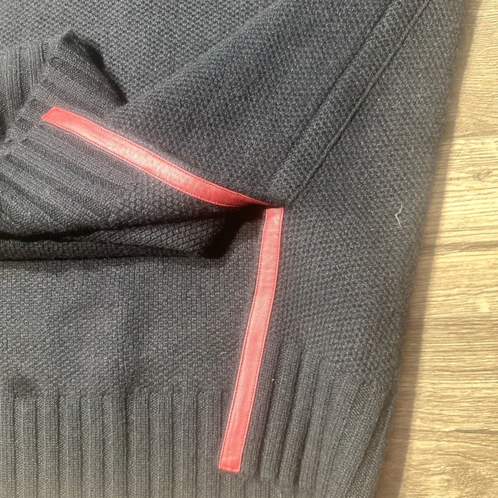 Elegant black Women's Sweater 100% CASHMERE. - Picture 10 of 14